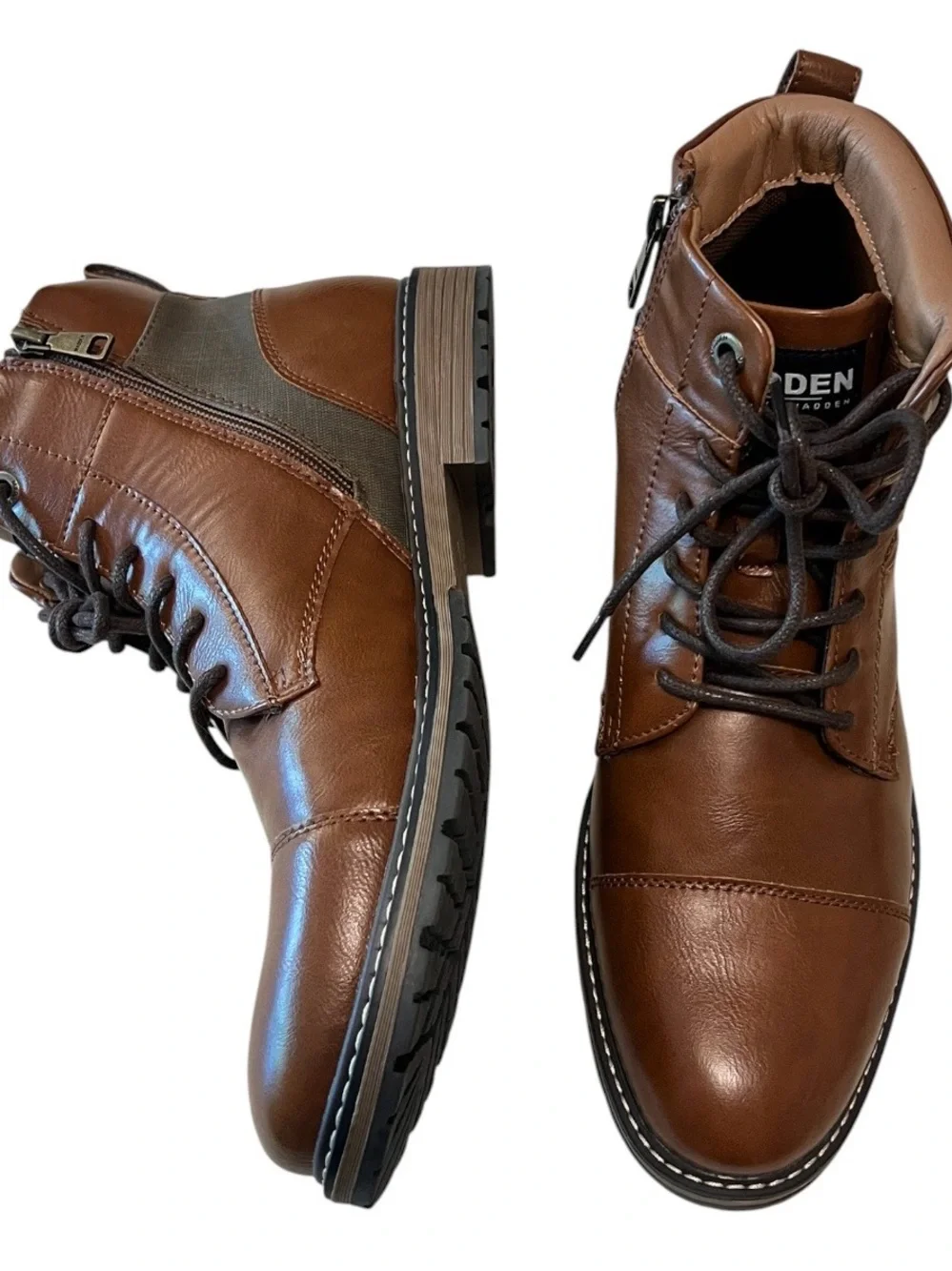 Madden By Steve Madden Men’s Lace-up Combat Boots